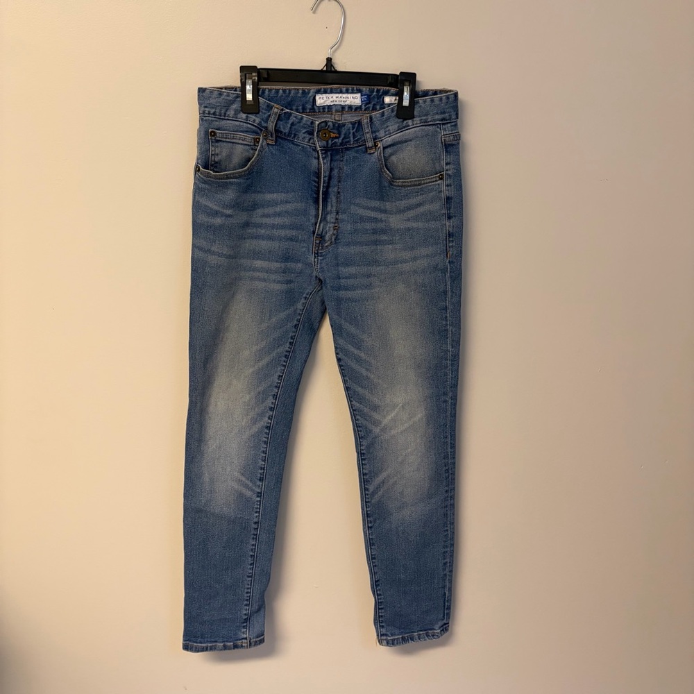 Peter Manning skinny light jeans 30x27